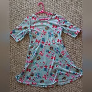 Jojo Siwa Girls Holiday 3/4 Sleeve Play Dress size M 7/8